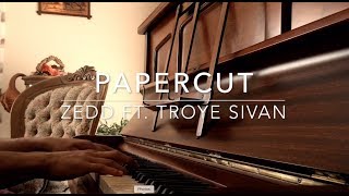 Zedd  Papercut Ft Troye Sivan  Ashay Maharaj Piano Cover