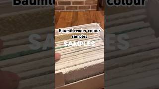 Baumit Thincoat Render Colour Samples