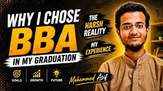 Why I Chose BBA? | Harsh Reality &amp; My Experience 😳 in Telugu #bba 