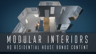Celebrity Modular Interiors in Unity 5 | HQ Residential House update Profile