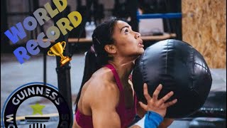 200 Wallballs - World record by Sofia Michael