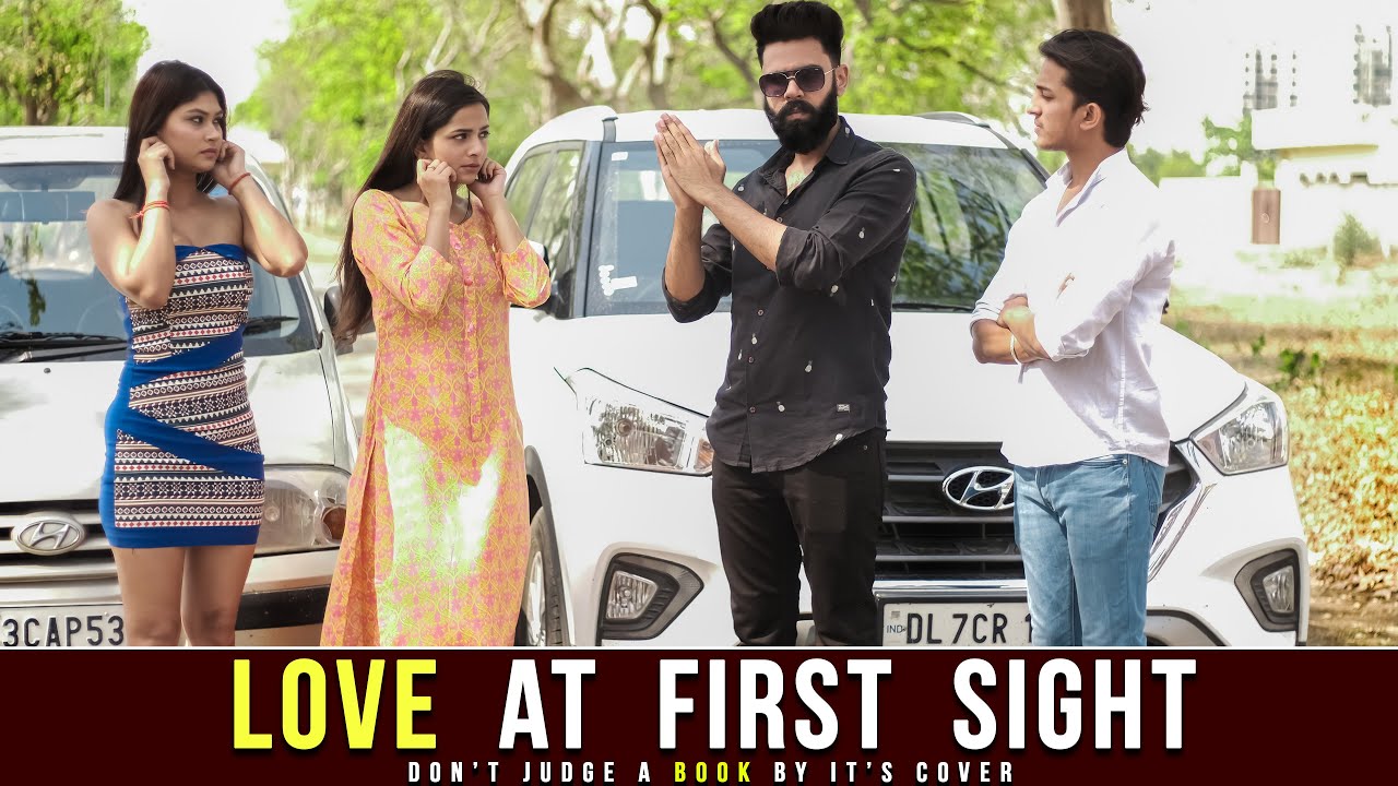 LOVE AT FIRST SIGHT | don't judge a book by it's cover | Desi People | Dheeraj Dixit