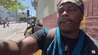 Israelites Teaching  Downtown Los Angeles(Malak Laab Wa Ahsh Rawchaa) (8/25/23)