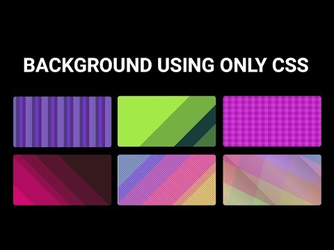 Create complex background using only css no use of images | Repeating Linear Gradient background