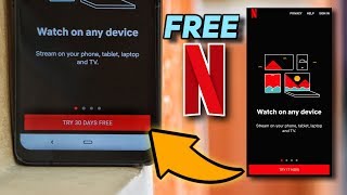 How To Get Free Netflix Access 2020 . How To Get Back 30 Days Free Netflix Offer And Rs.5 Offer.