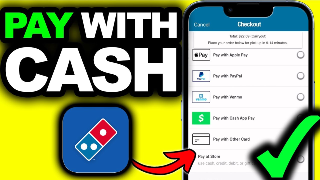 How To Pay With Cash On Dominos App (2025 UPDATED) - YouTube