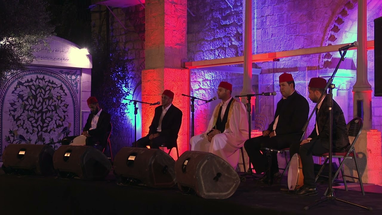 أمسية رمضانية بمؤسسة هند الحسيني2017  مع المنشد فراس القزاز