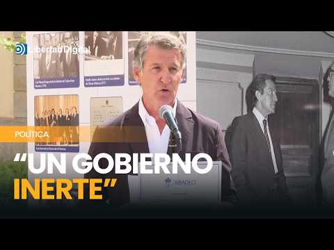 Feijóo estalla contra el Gobierno y denuncia actitudes "tabernarias"