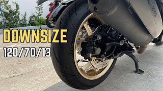 Downsize Ban Yamaha Nmax All New Nmax