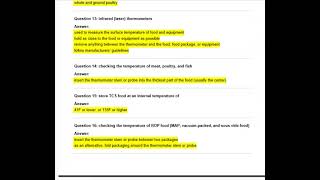 SERVSAFE CHAPTER 4/5 REVIEW EXAM QUESTIONSActual Qs and Ans - Expert-Verified Explanation