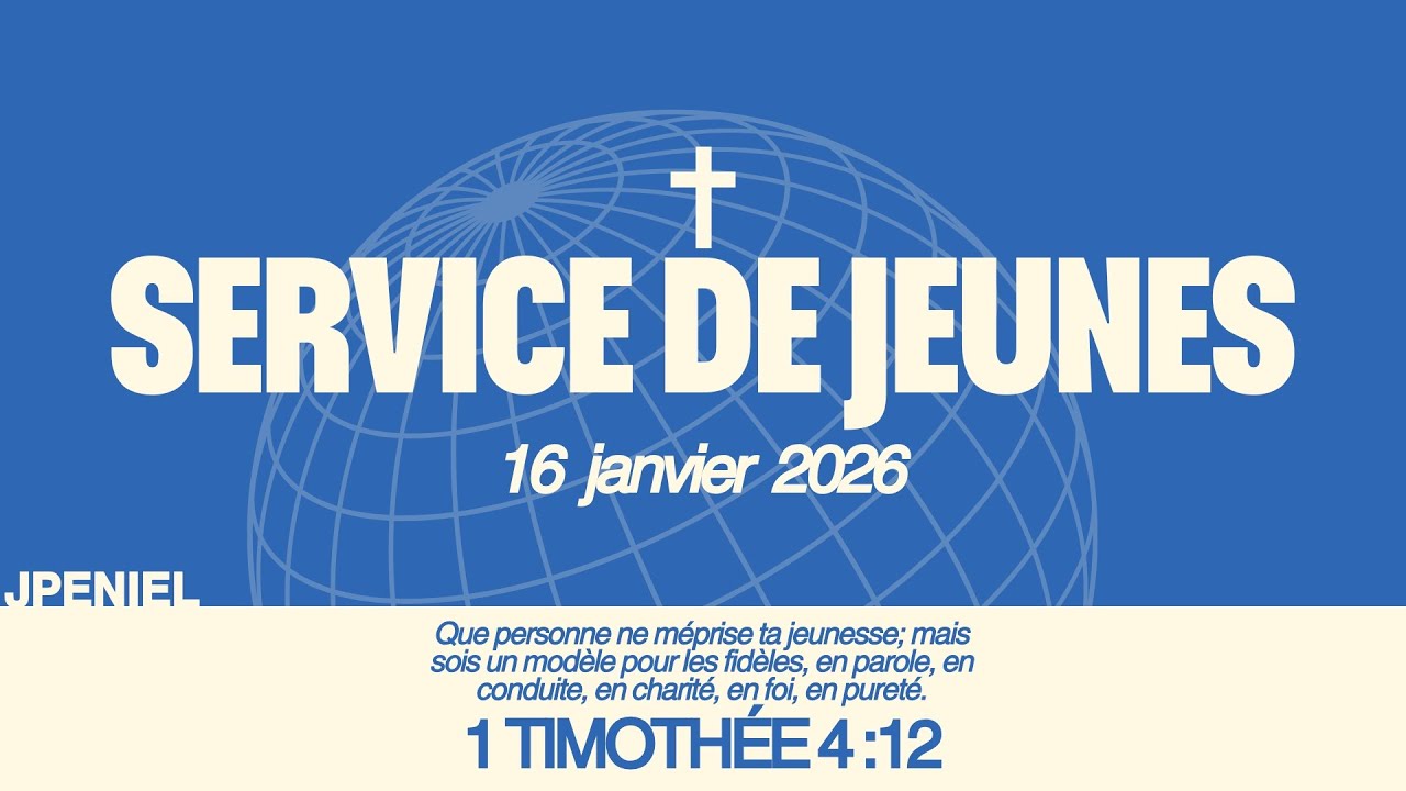 SERVICE DES JEUNES JPENIEL - 16 JANVIER 2026 - FRÈRE DAVID KAHOZI