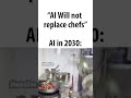 AI cooking