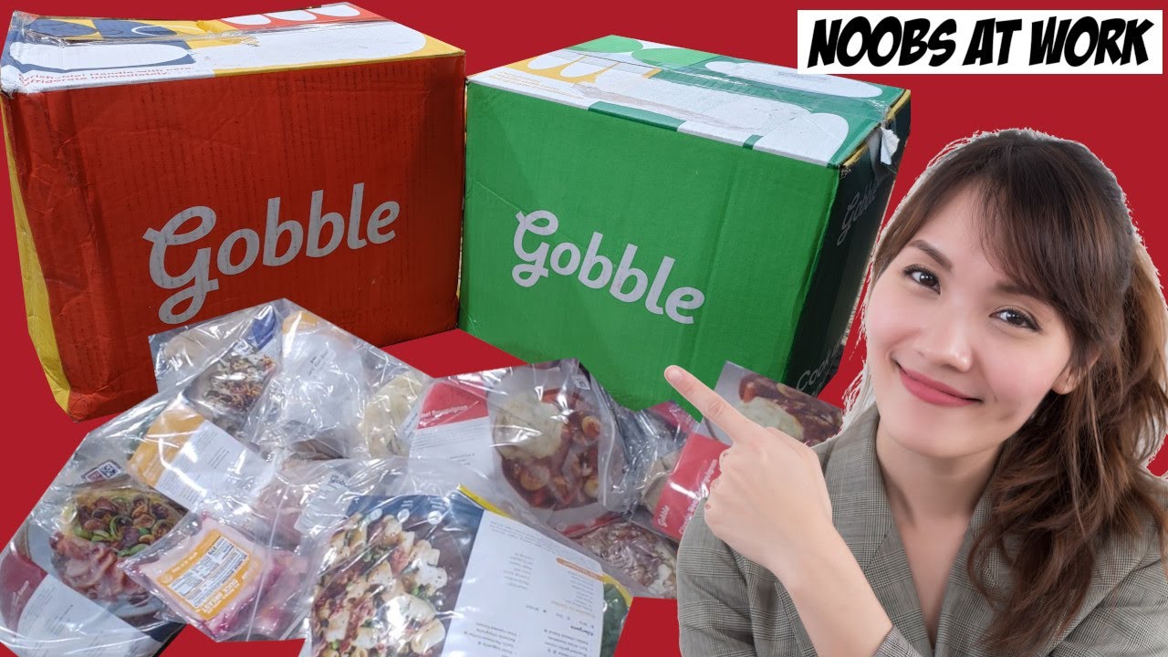 Gobble Review - Unboxing #4 | Noobs at Work