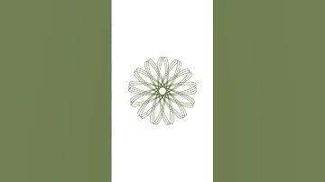 Watch a Spirograph Come to Life — It’s Addictive! #spirograph #shorts