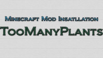 Minecraft 1.3.2 - How to install TooManyPlants Mod (OUTDATED)