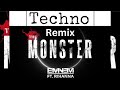 Eminem ft rihanna  the monster ferryk techno remix techno remix   remix2024