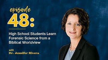 New Curriculum Teaches Teens Forensic Science from a Biblical Worldview / Master Books Podcast