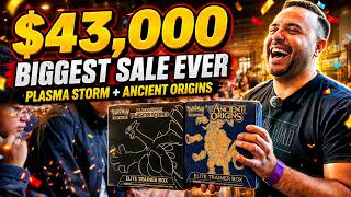 $43,000 for Plasma Storm & Ancient Origins ETBs?! Biggest Sale Ever