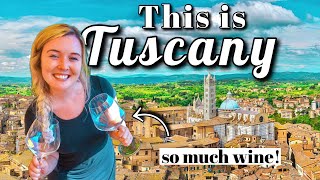 We were SHOCKED by Italy’s FAMOUS Chianti Wine Region | Wine Tour in Tuscany, Italy | San Gimignano