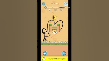 Save the dog  STICKMAN LOVES THE DOG DRAW 2 SAVE #9   #SHORTS #draw 2 save #gameplay