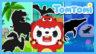 💥The Great Dino Escape | All the Dinosaurs Together! | Dinosaur Adventure Play | Kids Songs #TOMTOMI