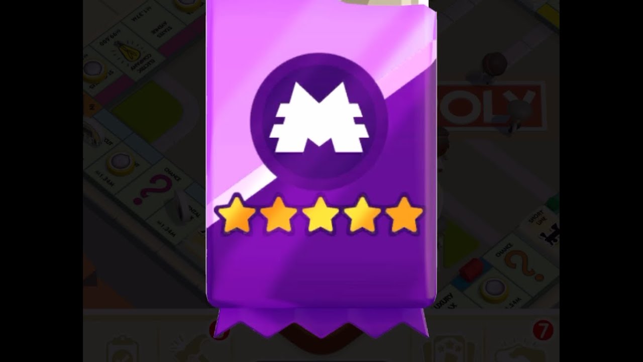 Monopoly go free 5star gold card | 2000 dice use 