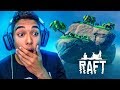 ENCONTREI UMA ILHA !! - Raft [#03]