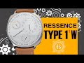 Ressence Type 1²W “White”