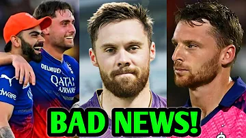 BAD NEWS for RCB, RR & KKR...😰| Buttler, Jacks, Topley, Salt IPL 2024 Cricket News Facts