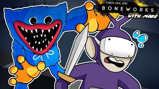 Tinky Winky Plays: Boneworks With Mods!