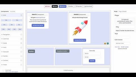 Open-Source Drag & Drop Builder | AppSeed