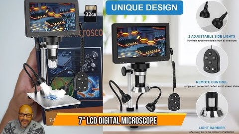 7 Inch LCD Digital Microscope