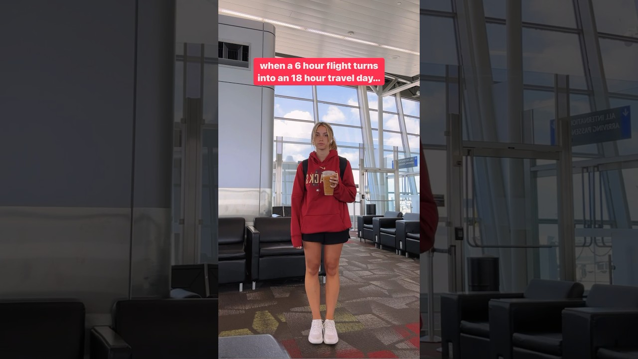 ⁣WORST TRAVEL LUCK EVER! #shorts #travel #traveling #airport #flying #airplane
