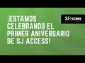 Estamos celebrando el primer aniversario de sj access