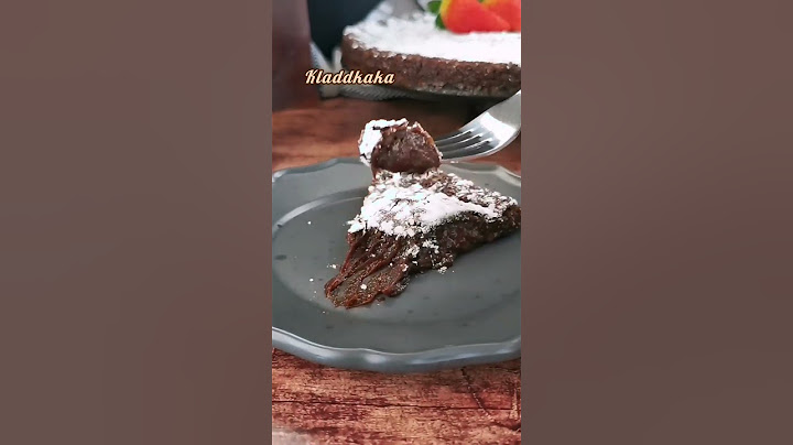 Kladdkaka - O MELHOR BOLO DE CHOCOLATE DO MUNDO!