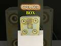 Home-made speaker box Bluetooth speaker party box 😱