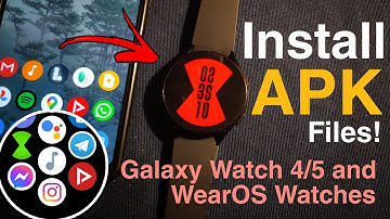 How to Install Any APK App to Galaxy Watch 4/5/WearOS via ADB (without a PC) EASY! 🔥📲