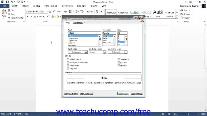 Word 2013 Tutorial The Ribbon Microsoft Training Lesson 1.5
