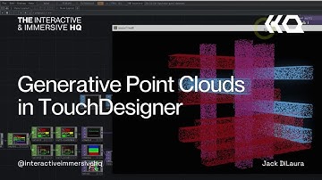 Generative Point Clouds with TOPs & SOPs in TouchDesigner - TouchDesigner Tutorial 195