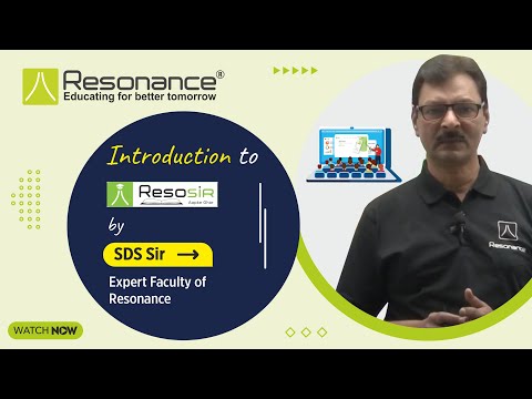 Introduction to Resosir App by SDS Sir | Expert Faculty of Resonance