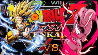 Dragon Ball Z Budokai Tenkaichi 4 Wii Teen Gohan Ssj 2 Vs Kid Buu