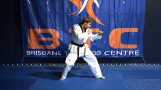 Famous Kicks - Sliding Side Kick - Brisbane Taekwondo Centre Profile