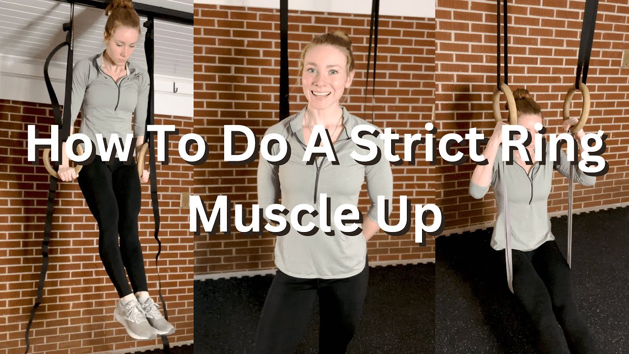 How To Do A Strict Ring Muscle Up YouTube