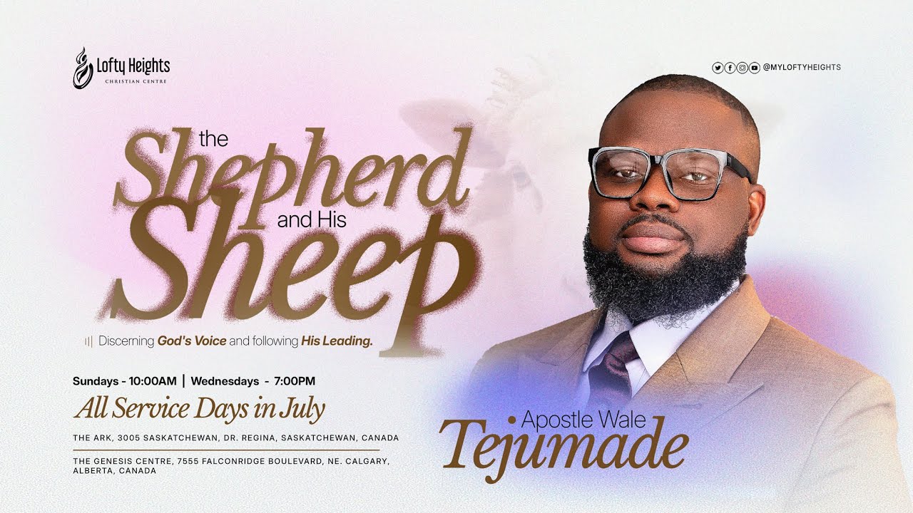The Shepherd And His Sheep 3 - Minister Bunmi Aina - Recharge Service - Wednesday 30th July, 2025