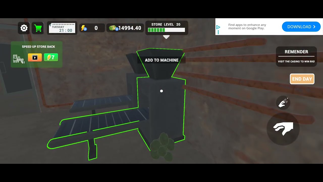 Weed store simulator android short game play 