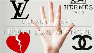 Tag 5 Luxury Items I Don’t Love Anymore | By Bits N Bags & WinnieBLV