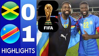 congo Rdc vs jamaica 1-0 HIGHLIGHTS • Axel Tuanzebe Goal | Congo towards the 2026 World Cup 
