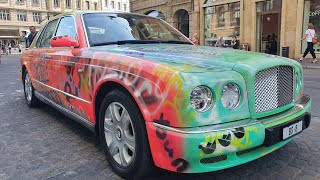 Spray Painted Bentley - Graffiti Art Basel, Switzerland! screenshot 5