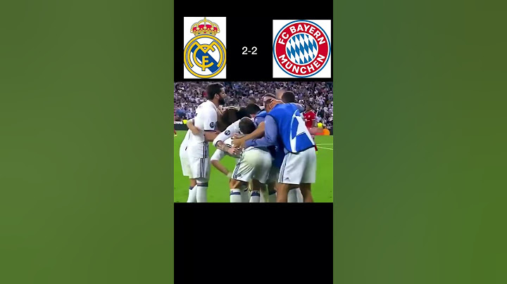 Real Madrid vs Bayern (song name: C’est la Vie)