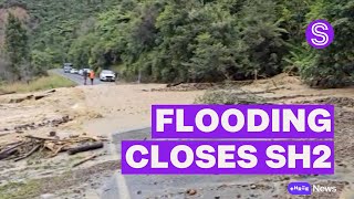 Evacuations On Friday Night After Flooding And Slips Shut Sh2 Stuff.co.nz